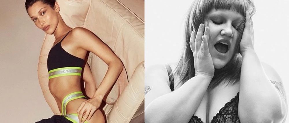 Calvin Klein找來Bella Hadid和Beth Ditto，一起重新定义性感